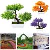 Artificial Plant Bonsai Fake Plant Flower Potted Small Tree