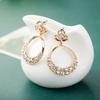 Fashion Stylish Fancy Golden Gold Plated Earrings for Women