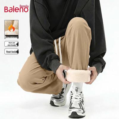 Мужские повседневные брюки Baleno с флисовой подкладкой прямого кроя