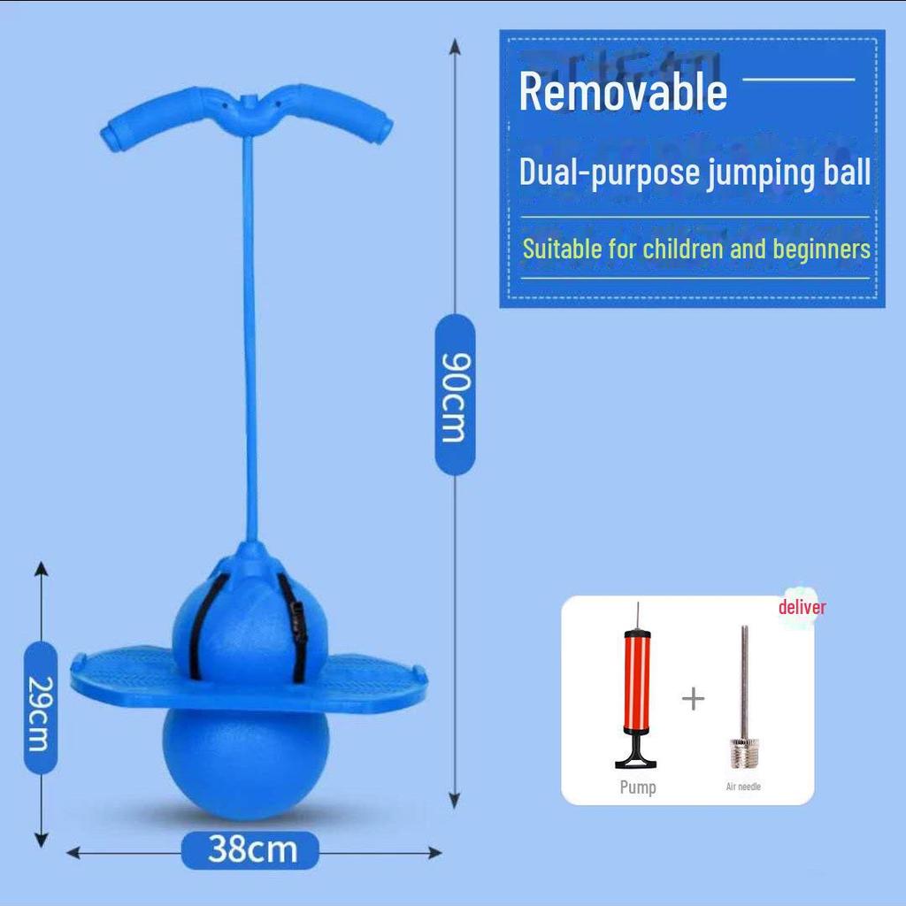 Детский фитнес-мяч для балансировки - лягушка-прыгун, эластичная игрушка для всех возрастов
