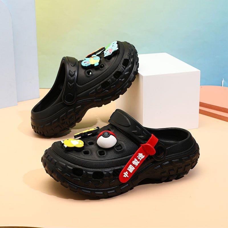Adorable Pikachu Kids Clogs Breathable Slip Resistant And Comfortable Summer Sandals