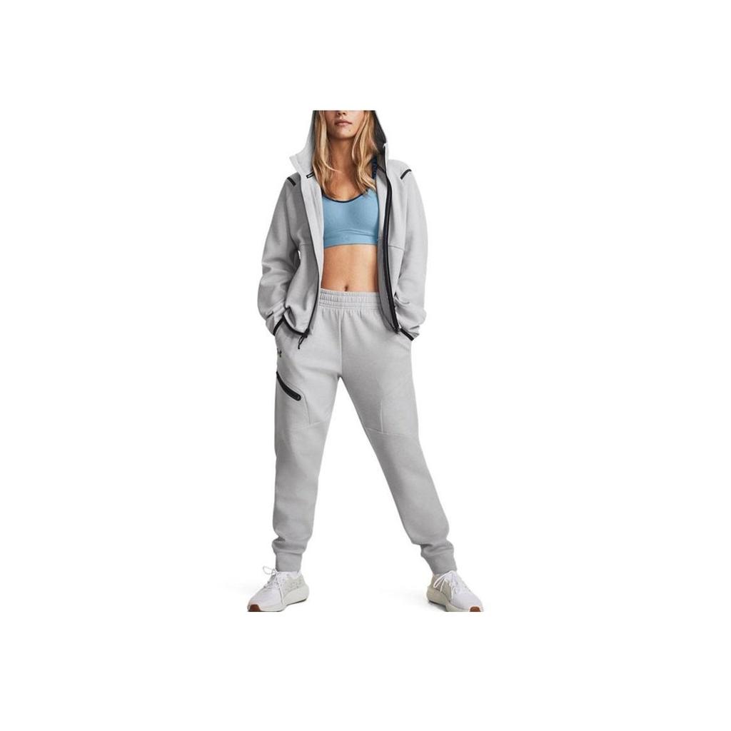 Under Armour Неудержимые флисовые брюки-джоггеры женские серые 1379846-011
