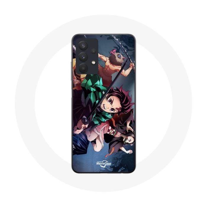 Case - Maniacase - Samsung Galaxy A32 5G - Anime Tanjiro and Nezuko - Soft - Mixed