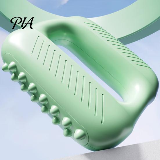 Lower Limb Relaxation Device Mini Electric Fascia Massager, Portable Muscle Massage Ring with LCD Display, Adjustable Wireless Leg Vibration Massager