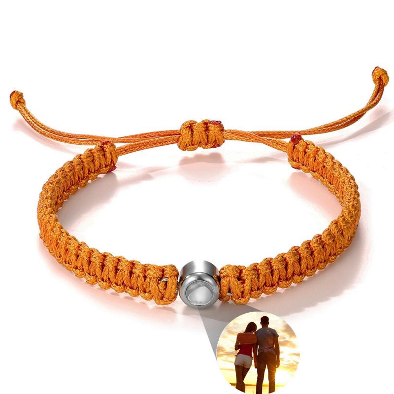 Браслет с проекцией фото на 100 языках, индивидуальный цвет - Унисекс Подарок