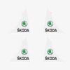 YSAG7 Silicone Car Door Corner Cover Bumper Crash Scratch Protector for Skoda Octavia RS Yeti Superb Fabia Kodiaq Karoq Rapid Roomster