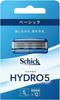 Schick Hydro 5 Basic Replacement Blades with Skin 5 Blue (12 Pieces) Guard, Blades,