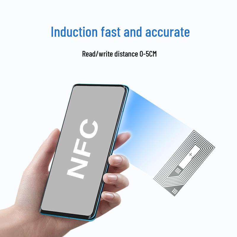 Стикер NFC 213 с сенсорным слоем: Открыть URL для музыкальных ссылок – Электронная метка 215