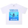 Футболка Nirvana, Мягкая ткань, Повседневная