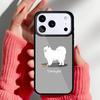 Чехол для телефона с щенком самоеда для iPhone 17 Air 16e 15 14 13 Pro Max Задняя крышка для 12 11 Pro Coque
