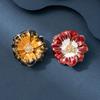 Senior Brooches Flower Leaf Brooch Pins for Women Suit Pendant  Fashion Brooches Jewelry