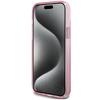Karl Lagerfeld Klhmp15Mhmrskcp iPhone 15 Plus / 14 Plus 6.7 Розовый/Pink Жесткий чехол С кольцом-подставкой Karl&Choupettte Magsafe