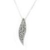 Les Trésors De Lily [L7237] - White 'Sissi' Silver Necklace
