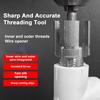 Integrated Internal External Pipe Threading Tool Heavy-Duty Universal Dual-Function Pipe Thread Cutting Tool PVC Pipe Threader