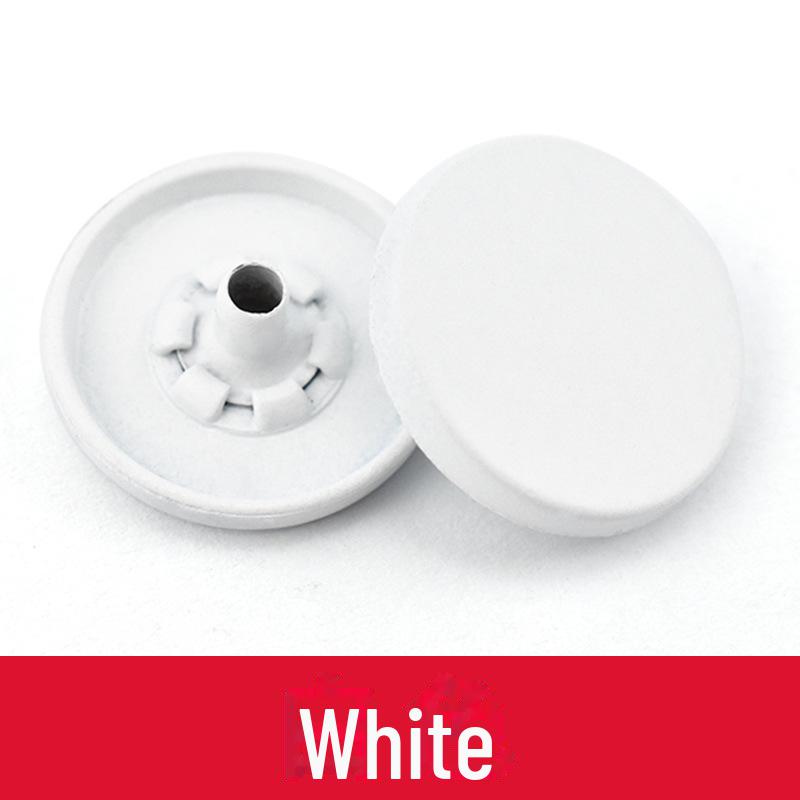 Набор невидимых кнопок из металлического сплава для курток