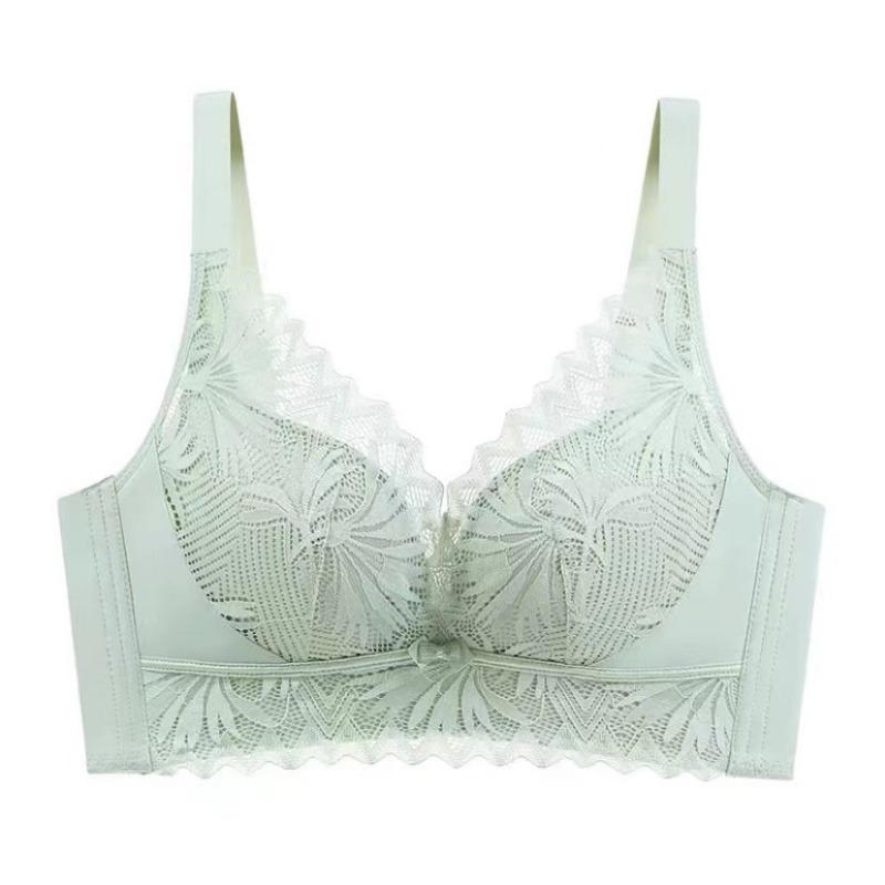 Нижнее белье Gather Collect Vice Грудь против провисания без поддержки стального кольца Сексуальный регулируемый бюстгальтер