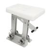 Aluminium Marine Outboard Engines Motor Mounting Bracket Kicker 5 Adjustable Heights for 2 Stroke 2‑20 HP