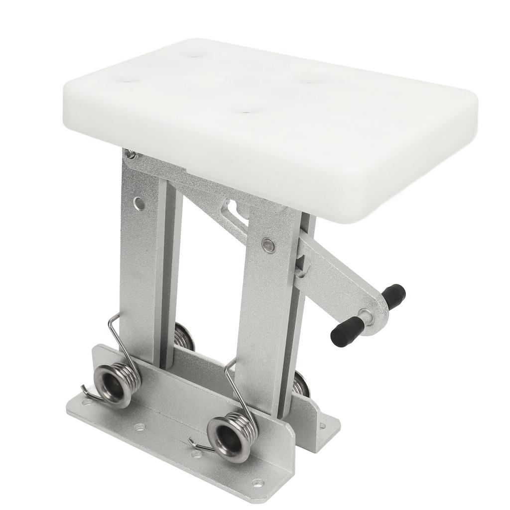 Aluminium Marine Outboard Engines Motor Mounting Bracket Kicker 5 Adjustable Heights for 2 Stroke 2‑20 HP