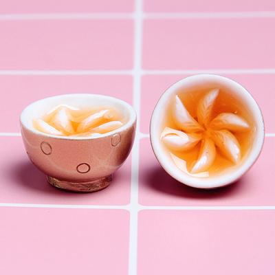 5 шт./компл. милый реалистичный износостойкий пластиковый кукольный домик миниатюрный ассортимент еды для парка