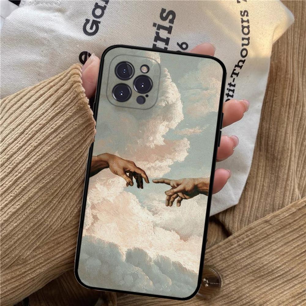 Искусство эпохи Возрождения Картина Чехол для телефона Для iPhone 15 14 11 12 13 Mini Pro XS Max Чехол 6 7 8 Plus X XR SE 2020 Funda Оболочка