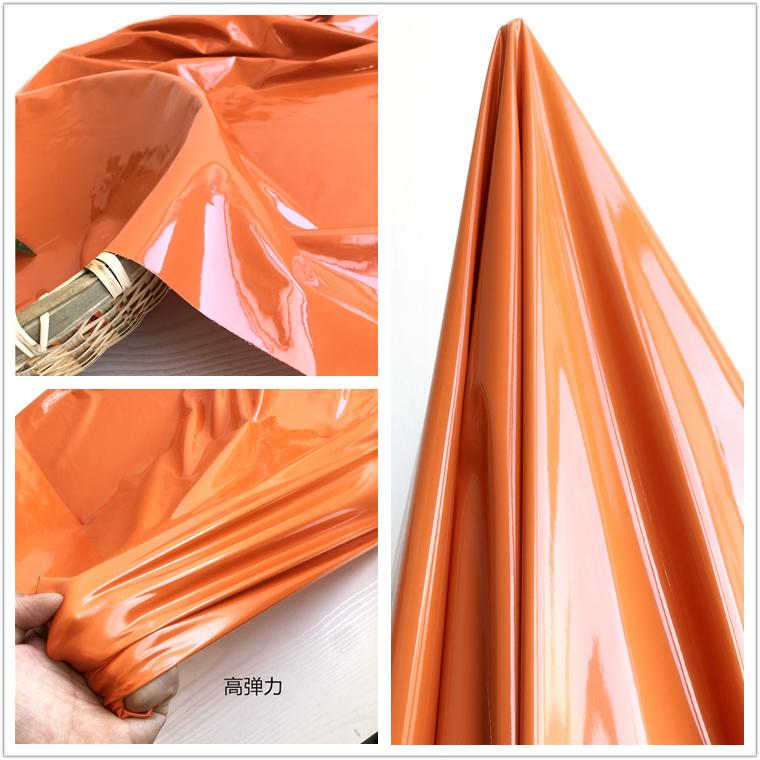 50*145 см блестящая глянцевая мягкая виниловая кожаная ткань эластичный ПВХ-материал для обивки платьев