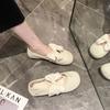 Модные женские лоферы 2025 Новые весенне-летние Мягкая подошва Модный бантик Слипоны Туфли Мэри Джейн Легкие Удобные Повседневные Балетки