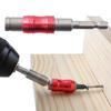 1/4'' Magnetic Screwdriver Bit Anti-Slip Hex Shank Screw Driver Rod 20 Degree Screwdriver Bit Holder for Power Drill