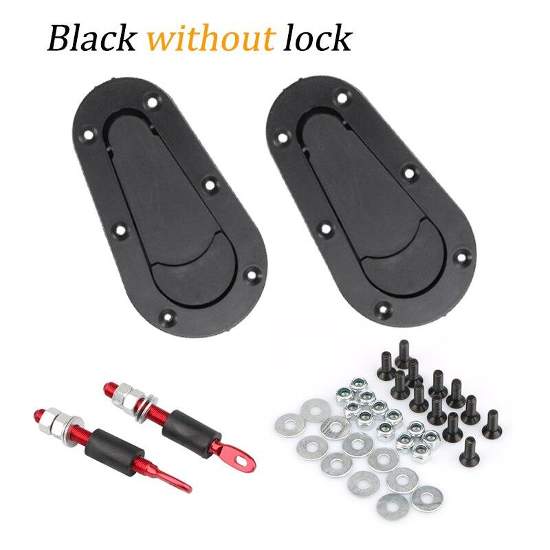 Универсальный штифт на капоте гоночного автомобиля, защелка капота двигателя, 2 цвета, комплект замка, установка с ключами, замок на капоте, крепление на капот, автомобильные аксессуары