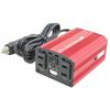 Car Inverter 120W Power USB Quiet Operation SIV-151 2-Way (USB & Outlet), DC24V, Outlet, 2.4A Port,