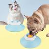 Противоскользящие игрушки для медленного кормления кошек, интерактивная тарелка для медленного кормления, кошачий шарик для лизания на присоске для питомцев