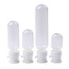 5Pcs 2/3/5/10Ml Mini Refillable Bottle Transparent With Cap Empty Sample Vial Powder Solid Storage Essential Oil Bottle