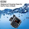 Водонепроницаемый 60M корпус чехол для GoPro Hero 12 11 10 9 черный защитный подводный чехол для Go Pro 9 10 GoPro9 аксессуары