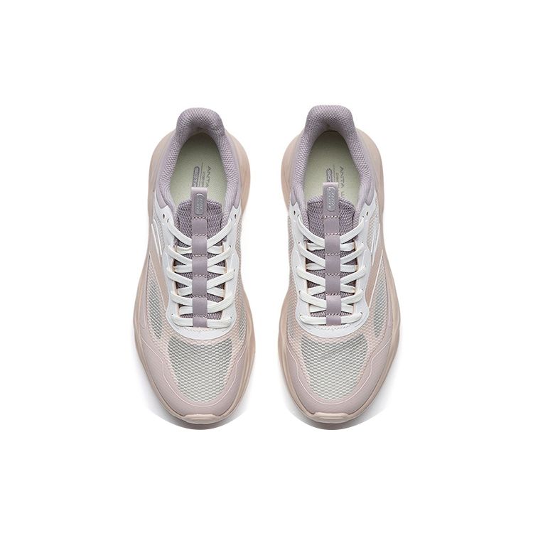 Anta Кроссовки Energy Ring легкие удобные женские белые серые 122227725-2