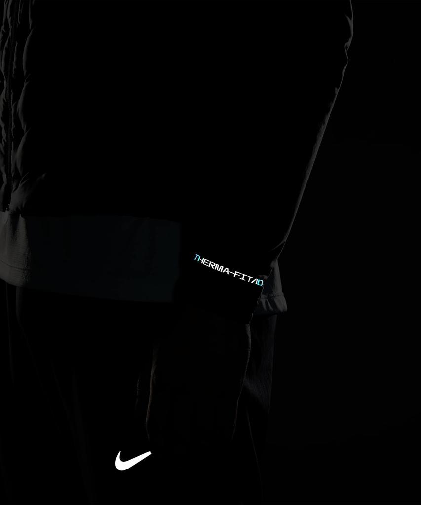 Nike Therma Fit Adv Aeroloft Repel Down Running Jacket M - Black / Fb7557-010