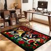 Guns N'roses Band Retro Room Mats Washable Non-Slip Living Room Sofa Chairs Area Mat Kitchen Alfombra