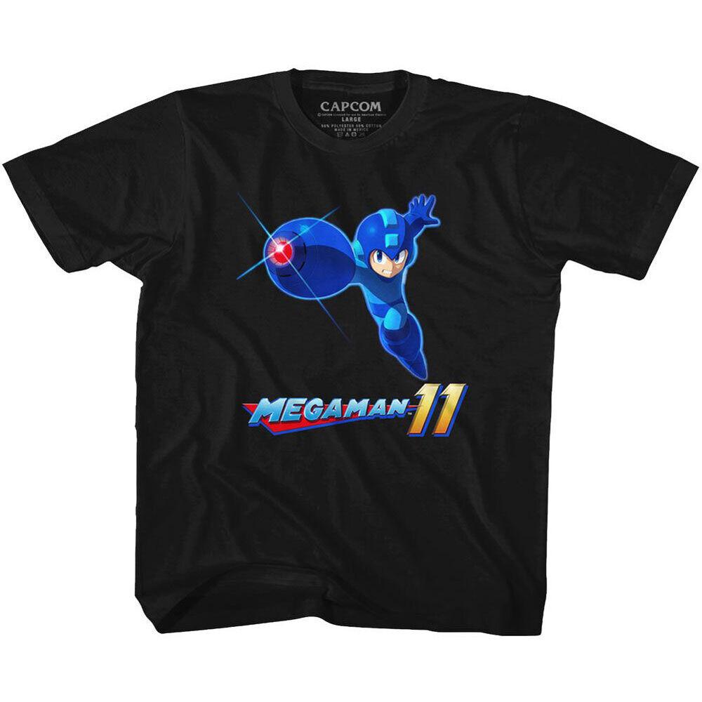 Mega Man Mega 11 18/20 Black Unisex T-shirt