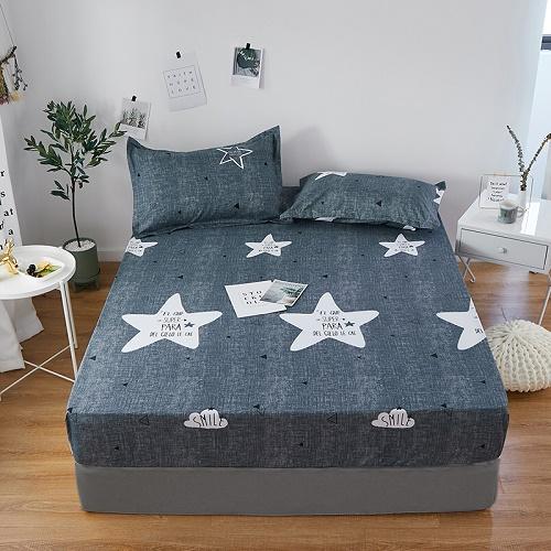 1 шт. простыни для спальни 100% полиэстер эластичная лента вокруг простыни на резинке только (Исключая наволочки)