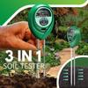 3 In 1 Soil Tester Soil PH Tester PH Light Humidity Acidity Tester Water Nutrient Fertility Detector for Flowers