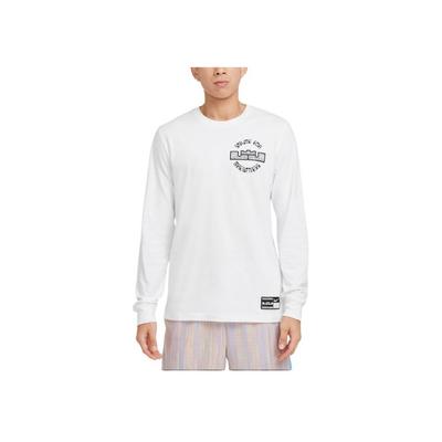 Футболка Max90 LeBron свободного кроя с круглым вырезом и длинным рукавом, мужская, белая HF6191-100