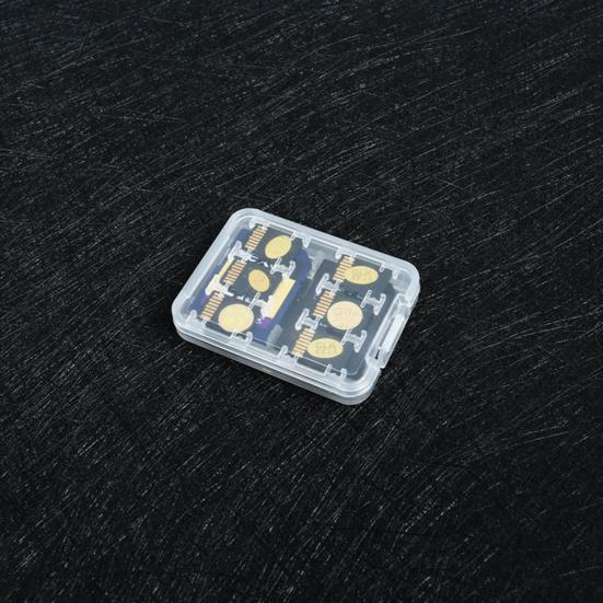 Game TF Cards Protective Cases Transparent Waterproof Portable TF SD-Card Box Organizer Holder for Mobile Phone