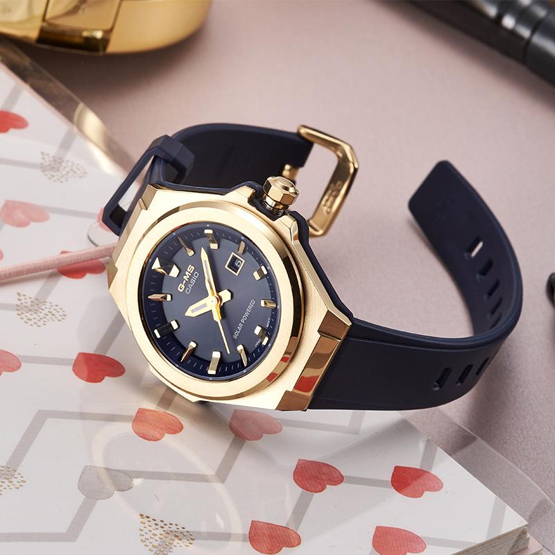 Casio BABY-G серия G-MS солнечные спортивные водонепроницаемые и ударопрочные кварцевые часы кварцевый механизм ремешок из смолы японские и корейские часы MSG-S500G-1APR