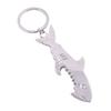 Fashion Shark Pendant Key Ring Keychain Bottle Opener Alloy Versatile Keyfob
