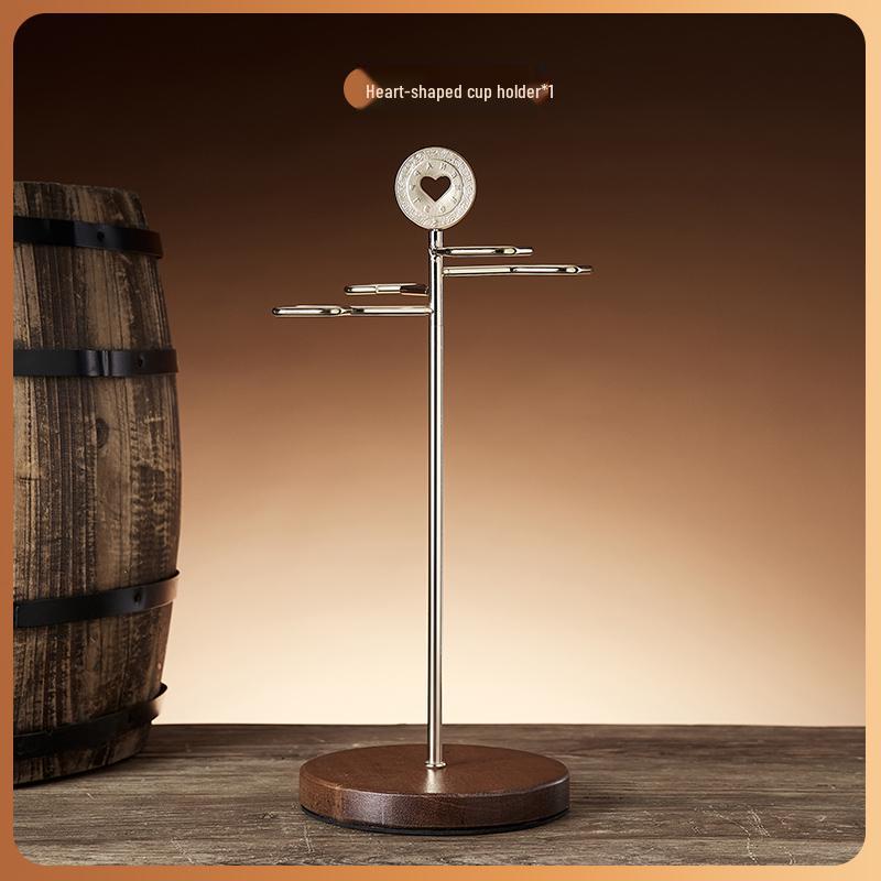 Креативная подвесная полка для бокалов красного вина для шкафов в гостиной - Полка для демонстрации и хранения с украшениями