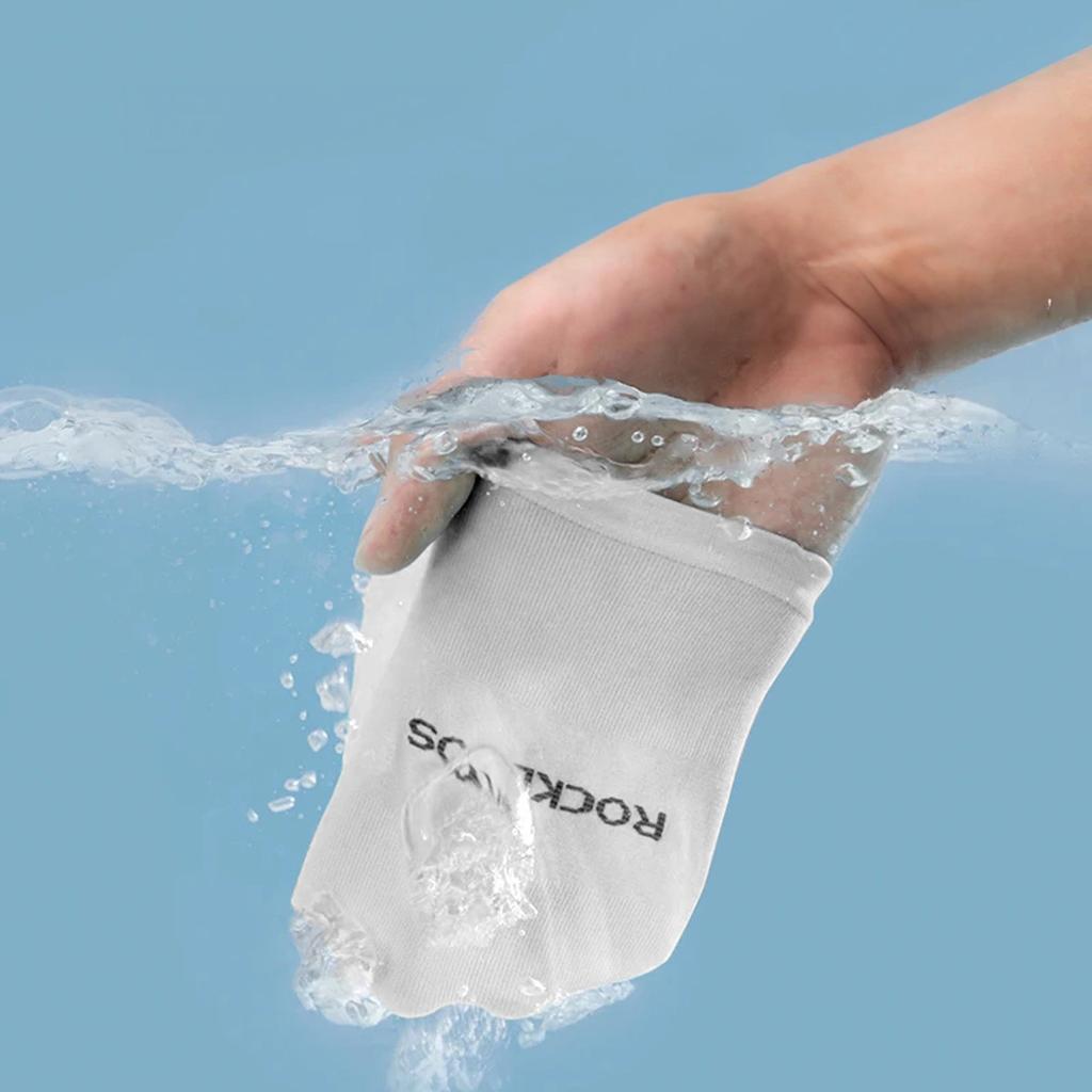 Rockbros Xt9002W Cycling Sleeves - White (2 Pcs.)