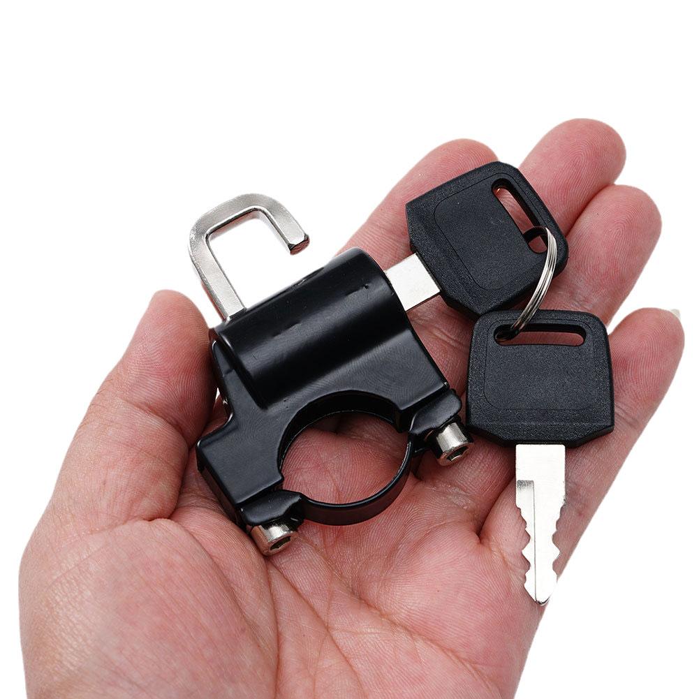 Электрический автомобильный замок для мотоцикла, ручка для шлема, противоугонный замок, защитный замок, противоугонный шлем, универсальная ручка-замок Hoo C1F2