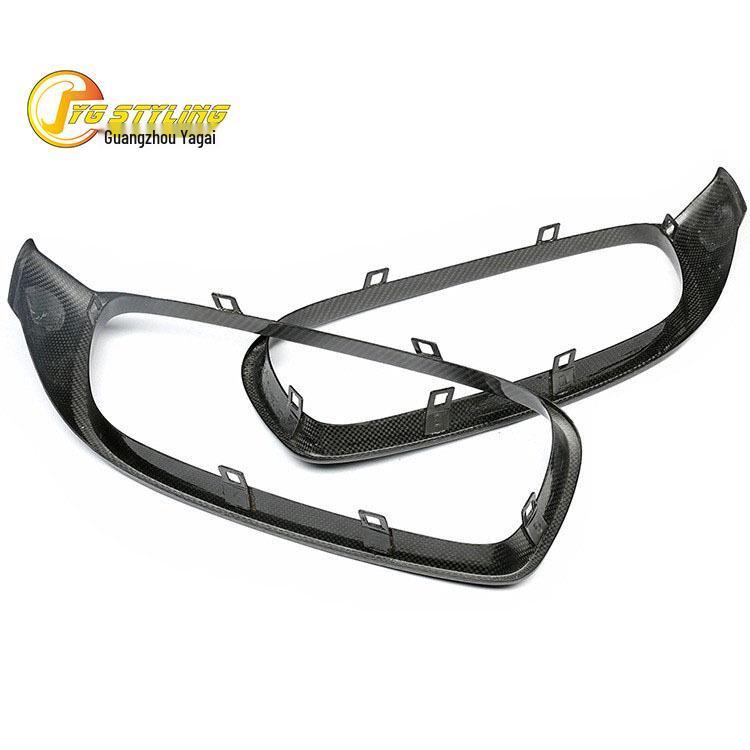 Dry Carbon Fiber Center Grille Radiator Cover for BMW 4 Series 430 M4 F82 - Non-Layering, Non-Bubbling