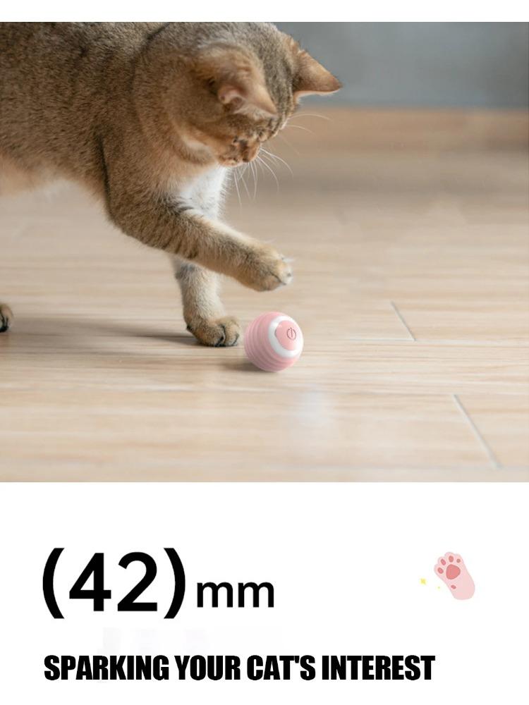 Интерактивный мяч для кошек, умные игрушки для кошек, электронная интерактивная игрушка для кошек, волшебный шар, электронная интерактивная игрушка для кошек, аксессуары для игр для кошек