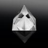 Crystal Quartz Stone Carving Clear Pyramid Ornament Crystal Pyramid Figurine  Meditation Tool