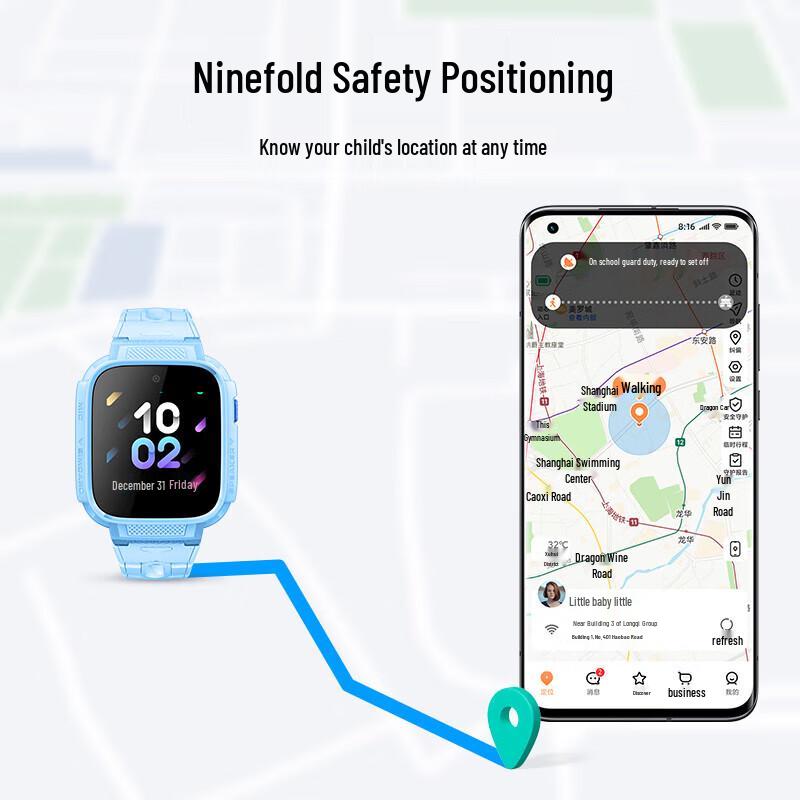Детские 4G GPS умные часы Xun T6C (Китайская версия)