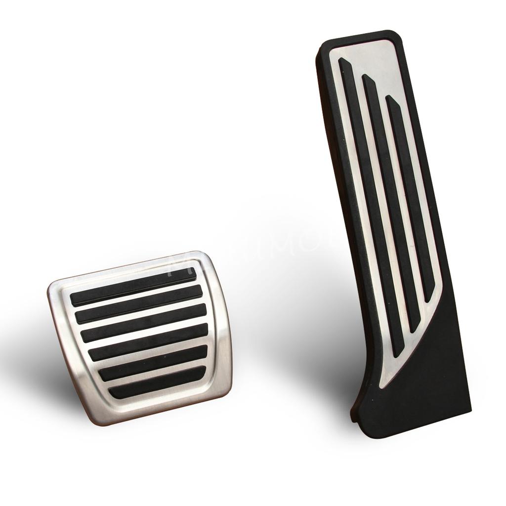 Stainless Steel Gas Brake Pedal Pad Cover Set For Alfa Romeo Stelvio Giulia
